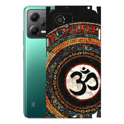 POCO Phone Skins (All Models) - Aum Chant Abstract - 3D Embossed Finish (L-42) Poco X5 (5G)