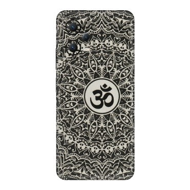 POCO Phone Skins (All Models) - Aum Elegant Mandala - 3D Embossed Finish (L-62) Poco X5 (5G)