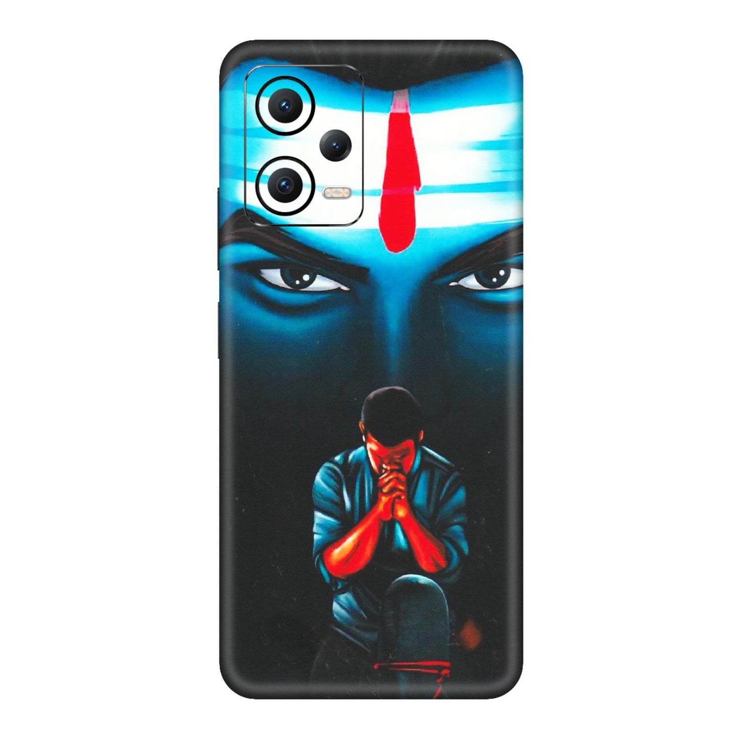 POCO Phone Skins (All Models) - Mahakal Bhakt - Matte Finish (M-112) Poco X5 (5G)