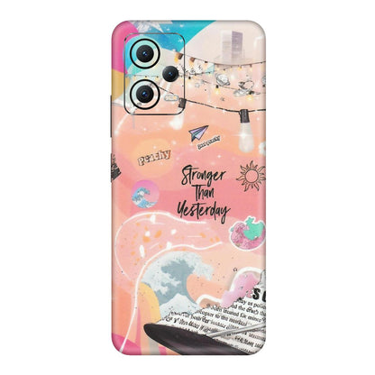 POCO Phone Skins (All Models) - Stronger Then Yesterday - Matte Finish (M-128) Poco X5 (5G)
