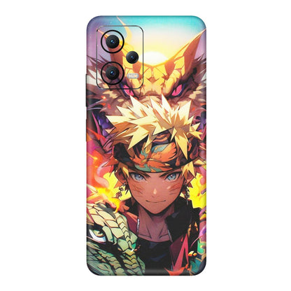 POCO Phone Skins (All Models) - Angry Naruto Anime - Matte Finish (M-148) Poco X5 (5G)