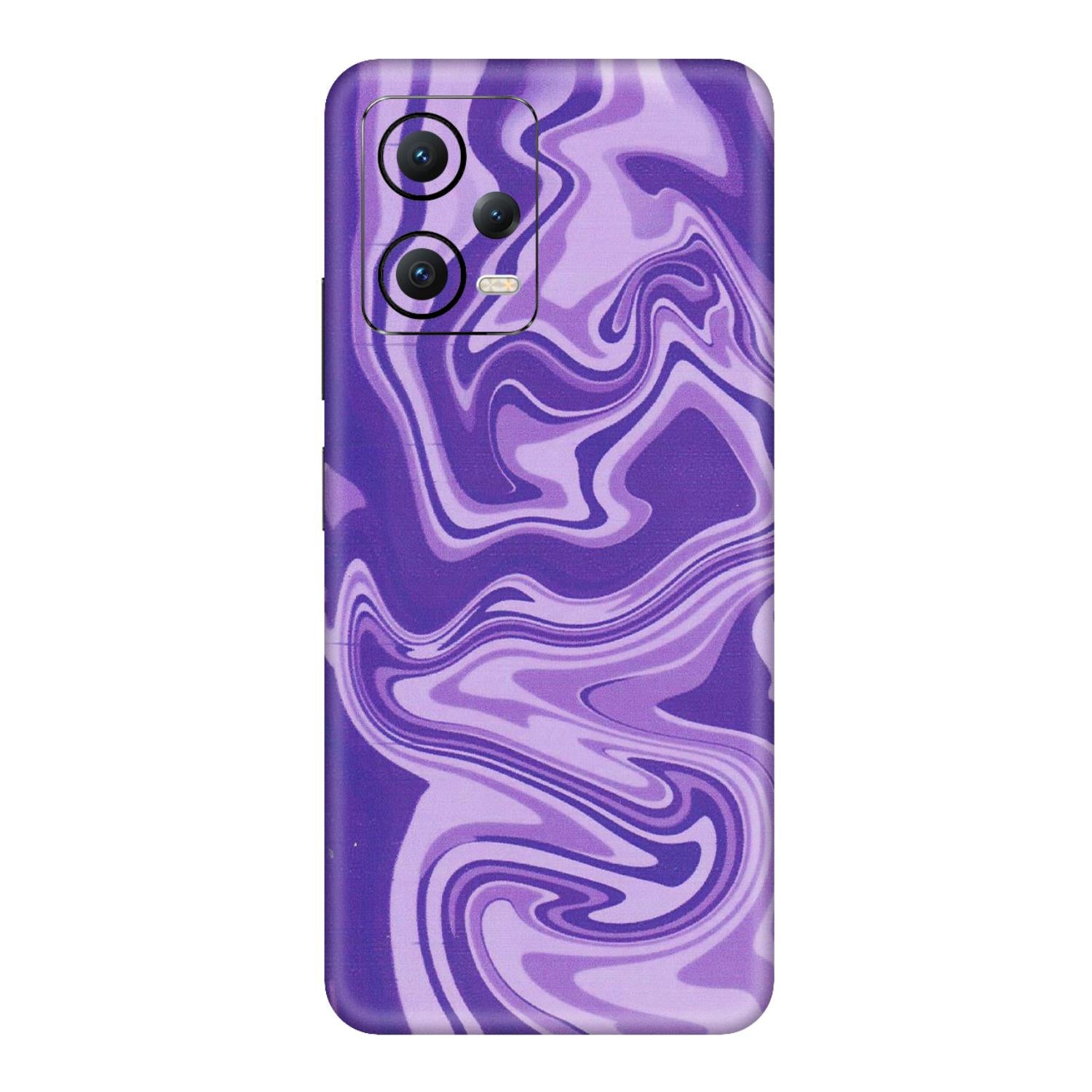 POCO Phone Skins (All Models) - Hazy Purple Nights - Matte Finish (M-14) Poco X5 (5G)