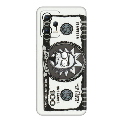 POCO Phone Skins (All Models) - Rick And Morty Hundred Dollar Anime - Matte Finish (M-161) Poco X5 (5G)