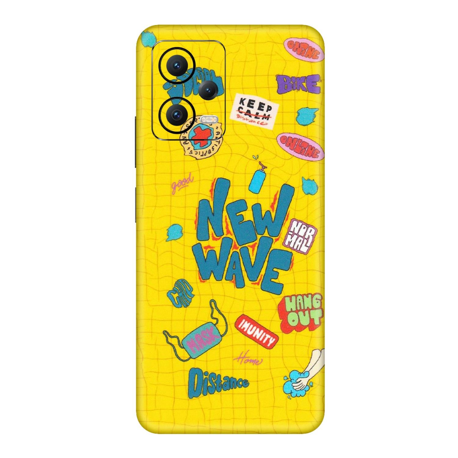 POCO Phone Skins (All Models) - New Wave Life - Matte Finish (M-17) Poco X5 (5G)