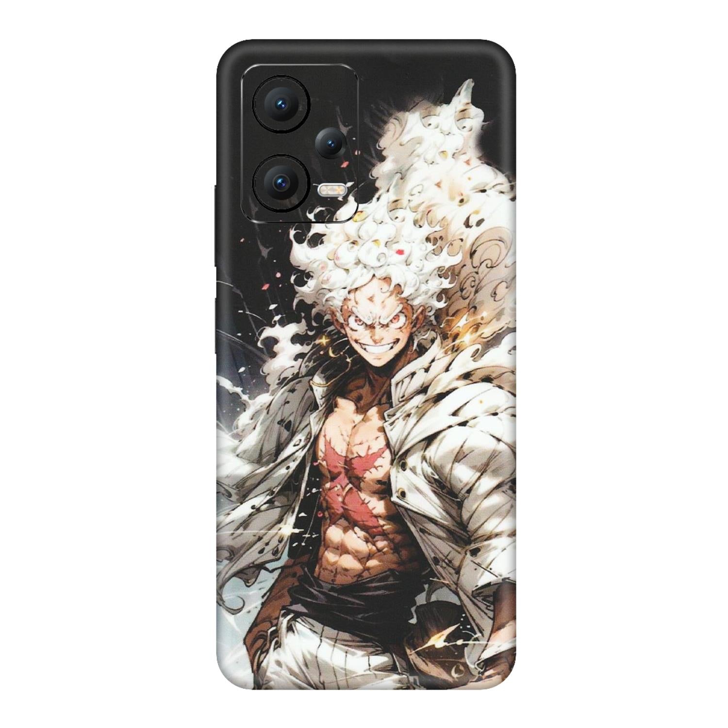 POCO Phone Skins (All Models) - Anime Angry Classy Character - Matte Finish (M-34) Poco X5 (5G)