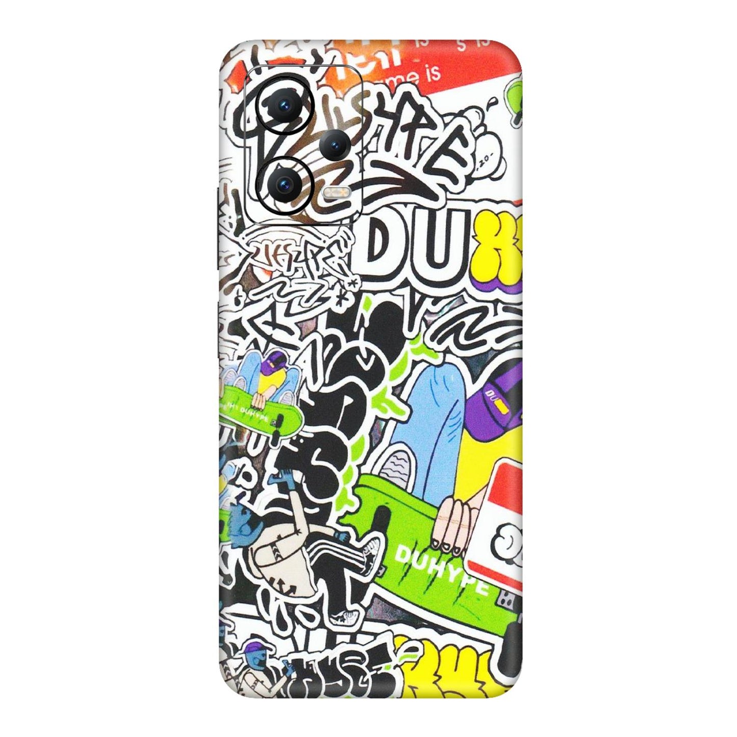 POCO Phone Skins (All Models) - Dope Graffiti - Matte Finish (M-61) Poco X5 (5G)