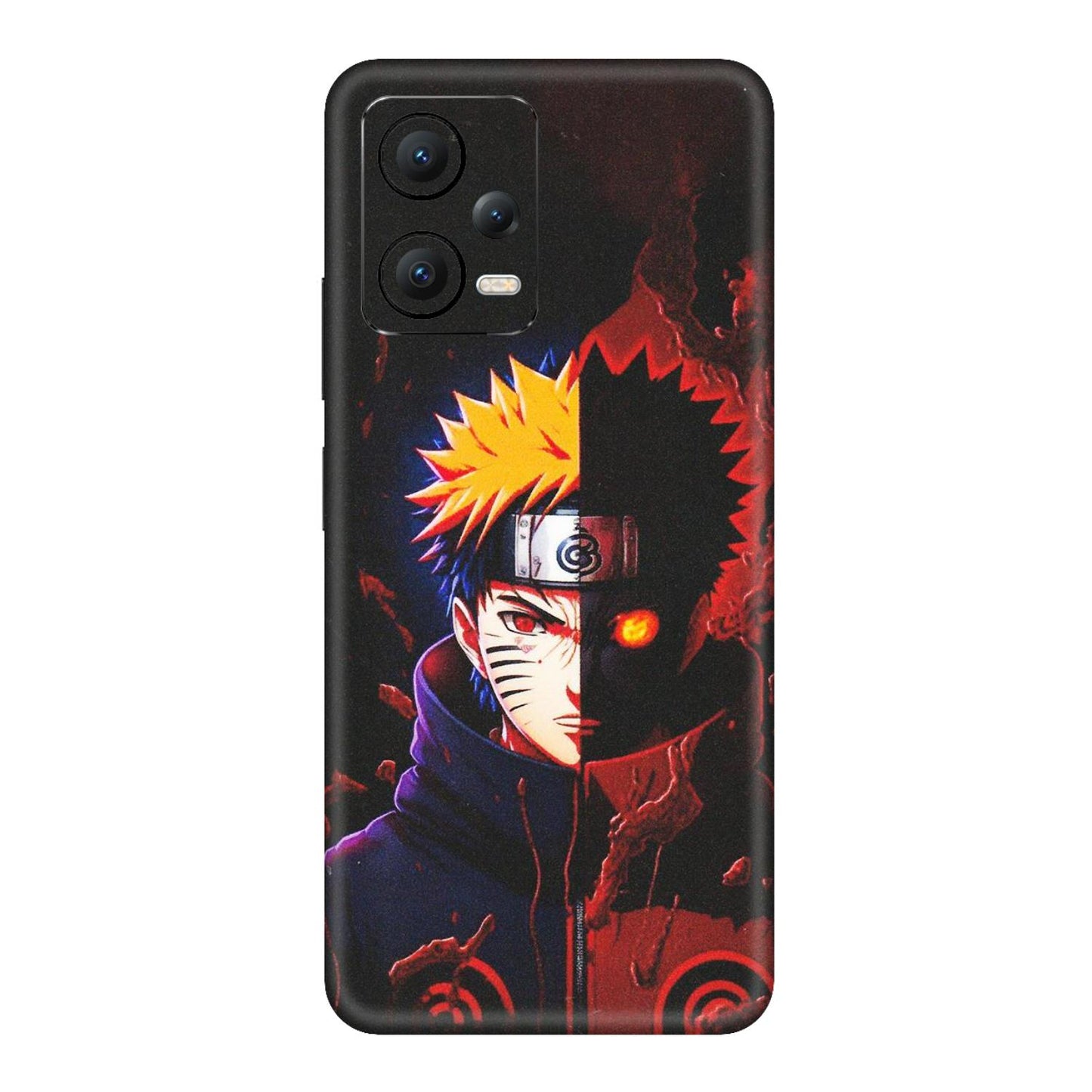 POCO Phone Skins (All Models) - Naruto X Evil - Matte Finish (M-70) Poco X5 (5G)