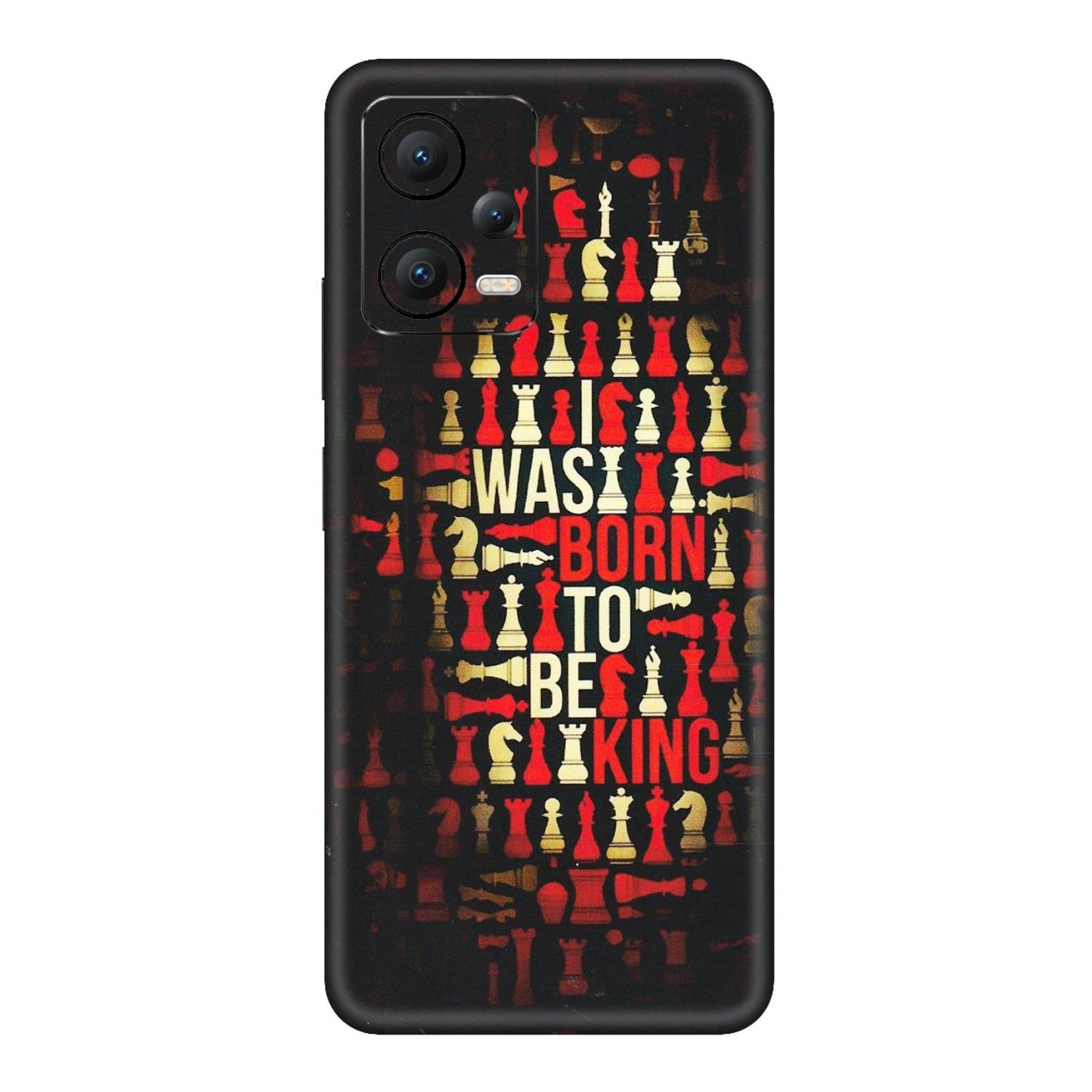 POCO Phone Skins (All Models) - Born To Be King - Matte Finish (M-73) Poco X5 (5G)