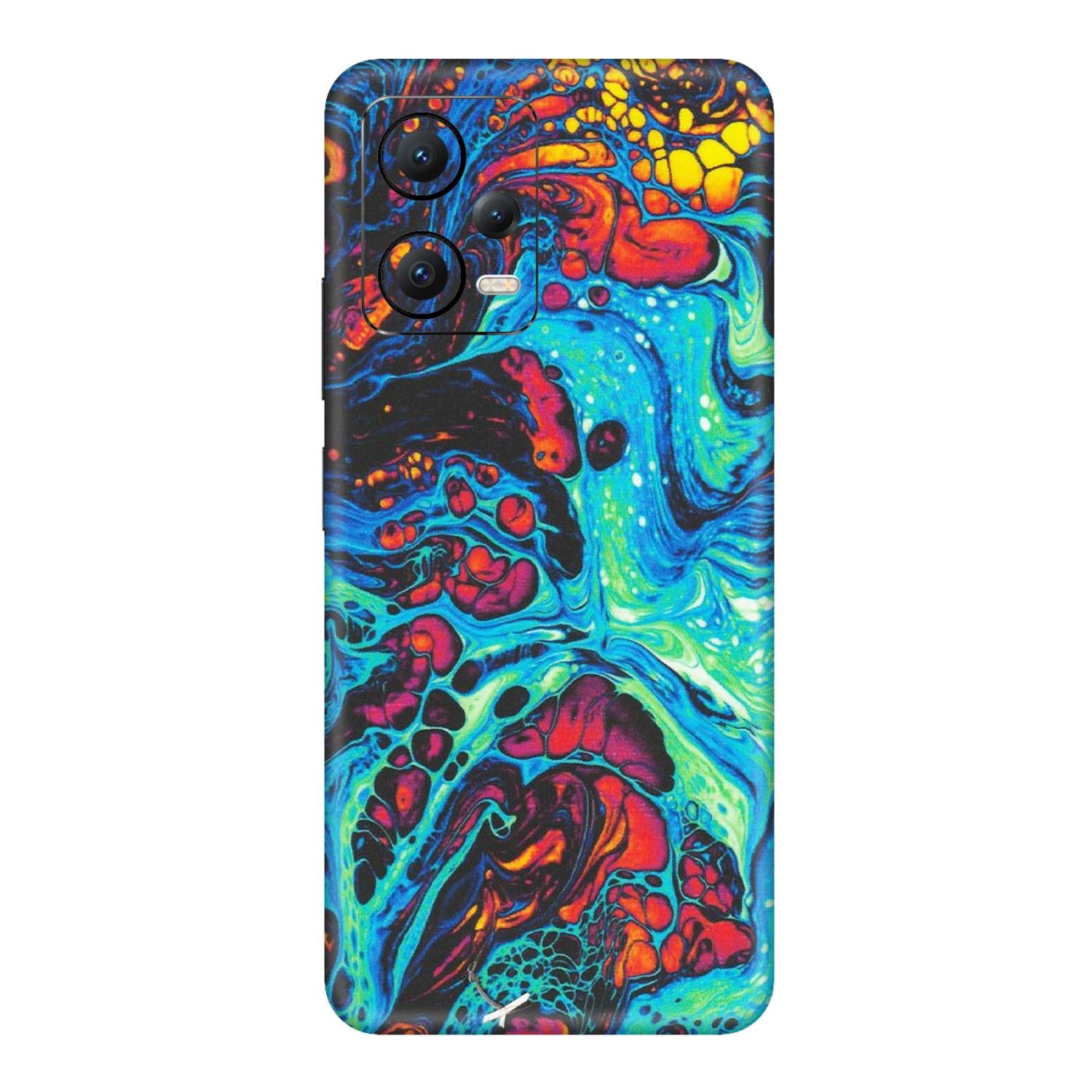 POCO Phone Skins (All Models) - Majestic Galactic Marbel - Matte Finish (M-85) Poco X5 (5G)