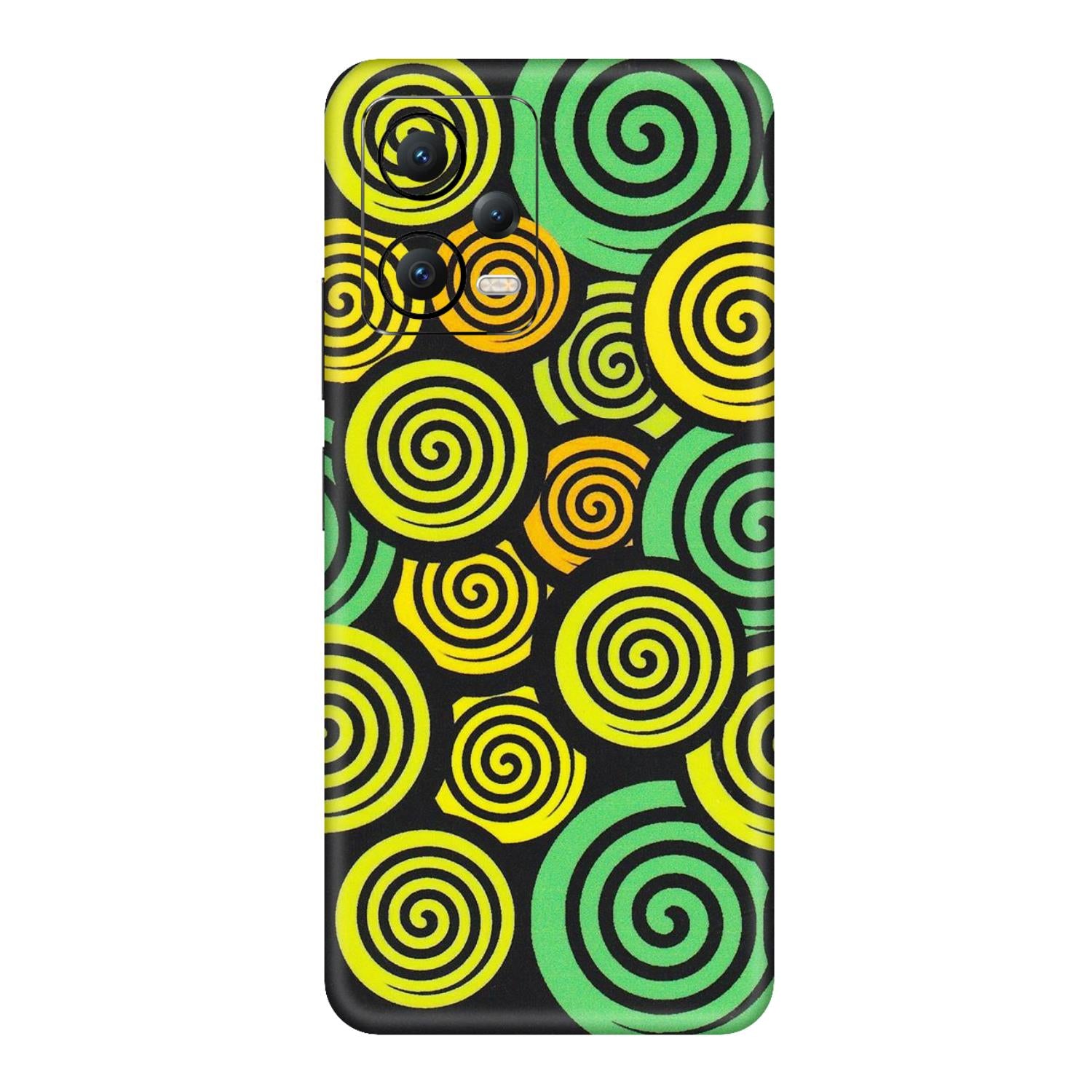 POCO Phone Skins (All Models) - Crazy Spiral - Matte Finish (M-91) Poco X5 (5G)