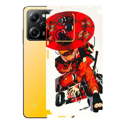 POCO Phone Skins (All Models) - Naruto - 3D Embossed Finish (L-208) Poco X5 PRO