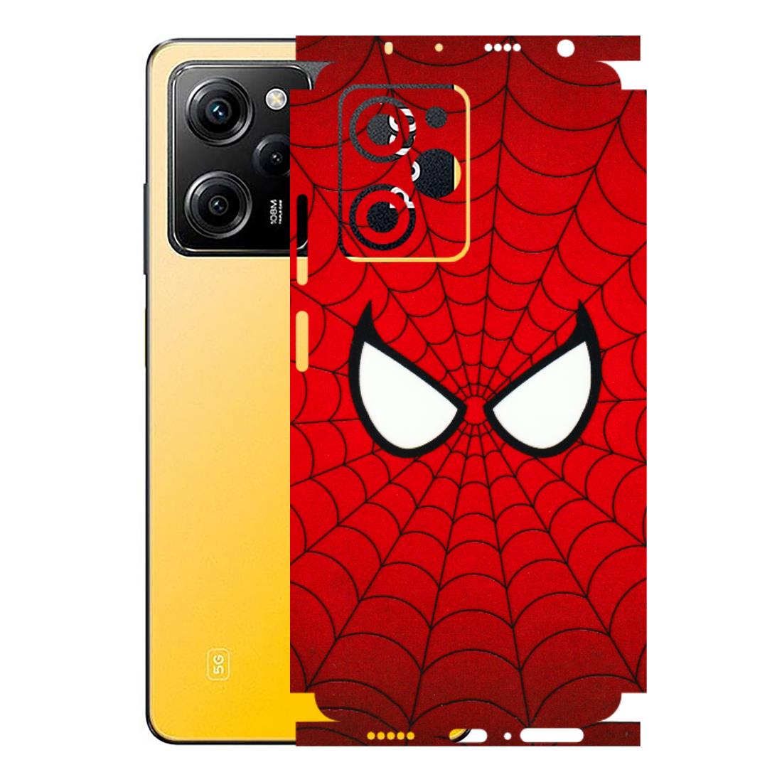 POCO Phone Skins (All Models) - Spidey Eyes - 3D Embossed Finish (L-257) Poco X5 PRO