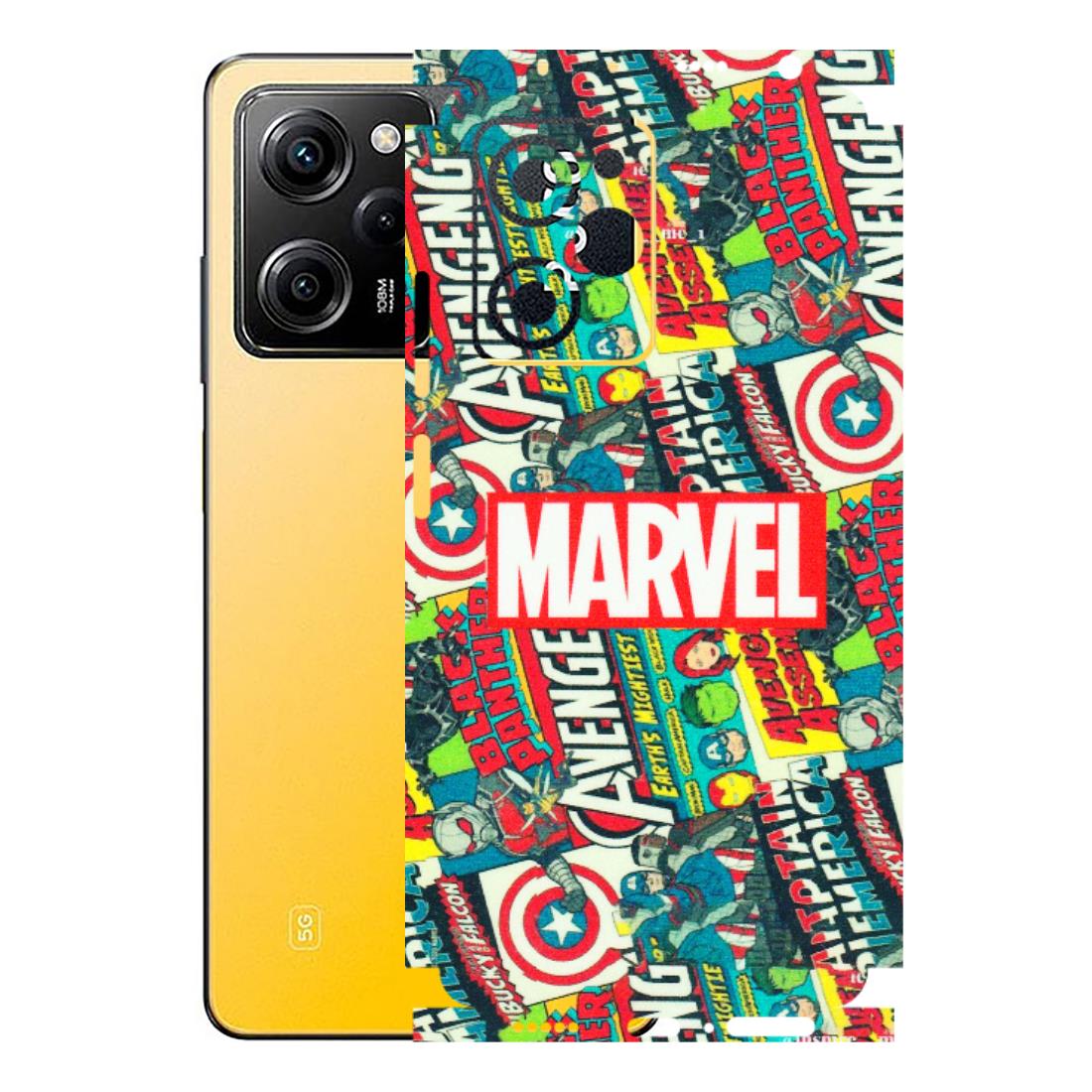 POCO Phone Skins (All Models) - Marvel Comic Lover - Matte Finish (M-30) Poco X5 PRO