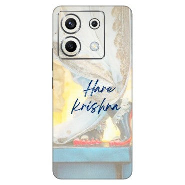 POCO Phone Skins (All Models) - Hare Krishna - 3D Embossed Finish (L-03) Poco X6 (5G)
