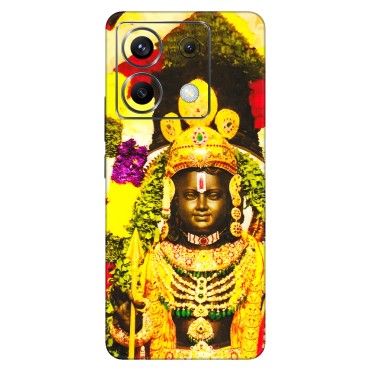 POCO Phone Skins (All Models) - Ram Lalla Ayodhya - 3D Embossed Finish (L-103) Poco X6 (5G)