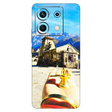POCO Phone Skins (All Models) - Beauty of Kedarnath - 3D Embossed Finish (L-108) Poco X6 (5G)