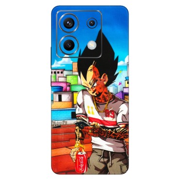 POCO Phone Skins (All Models) - Vegeta - 3D Embossed Finish (L-136) Poco X6 (5G)