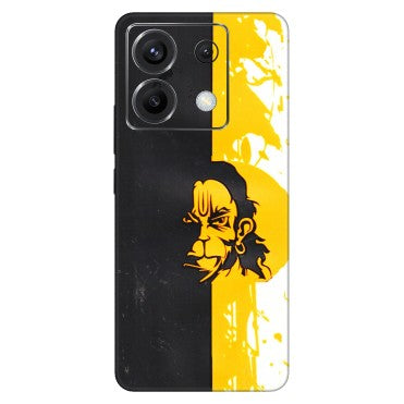 POCO Phone Skins (All Models) - Bajrangbali - 3D Embossed Finish (L-151) Poco X6 (5G)
