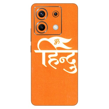 POCO Phone Skins (All Models) - Hindu Kesari - 3D Embossed Finish (L-154) Poco X6 (5G)