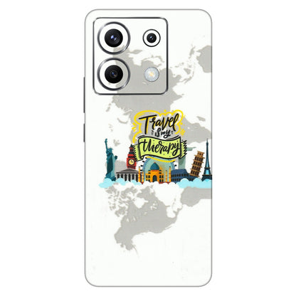POCO Phone Skins (All Models) - Travel Therapy - 3D Embossed Finish (L-199) Poco X6 (5G)