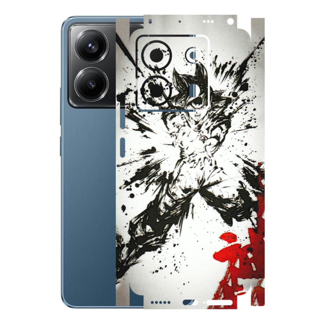POCO Phone Skins (All Models) - DBZ - 3D Embossed Finish (L-206) Poco X6 (5G)