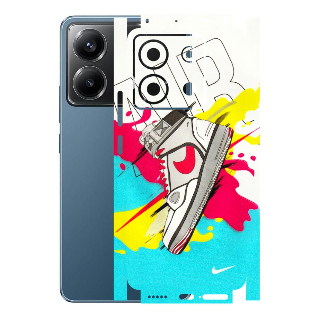 POCO Phone Skins (All Models) - Sneaker - 3D Embossed Finish (L-207) Poco X6 (5G)