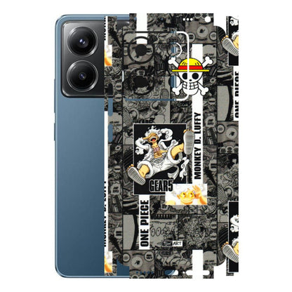 POCO Phone Skins (All Models) - Cuffy Anime MonkeyCamic - 3D Embossed Finish (L-242) Poco X6 (5G)