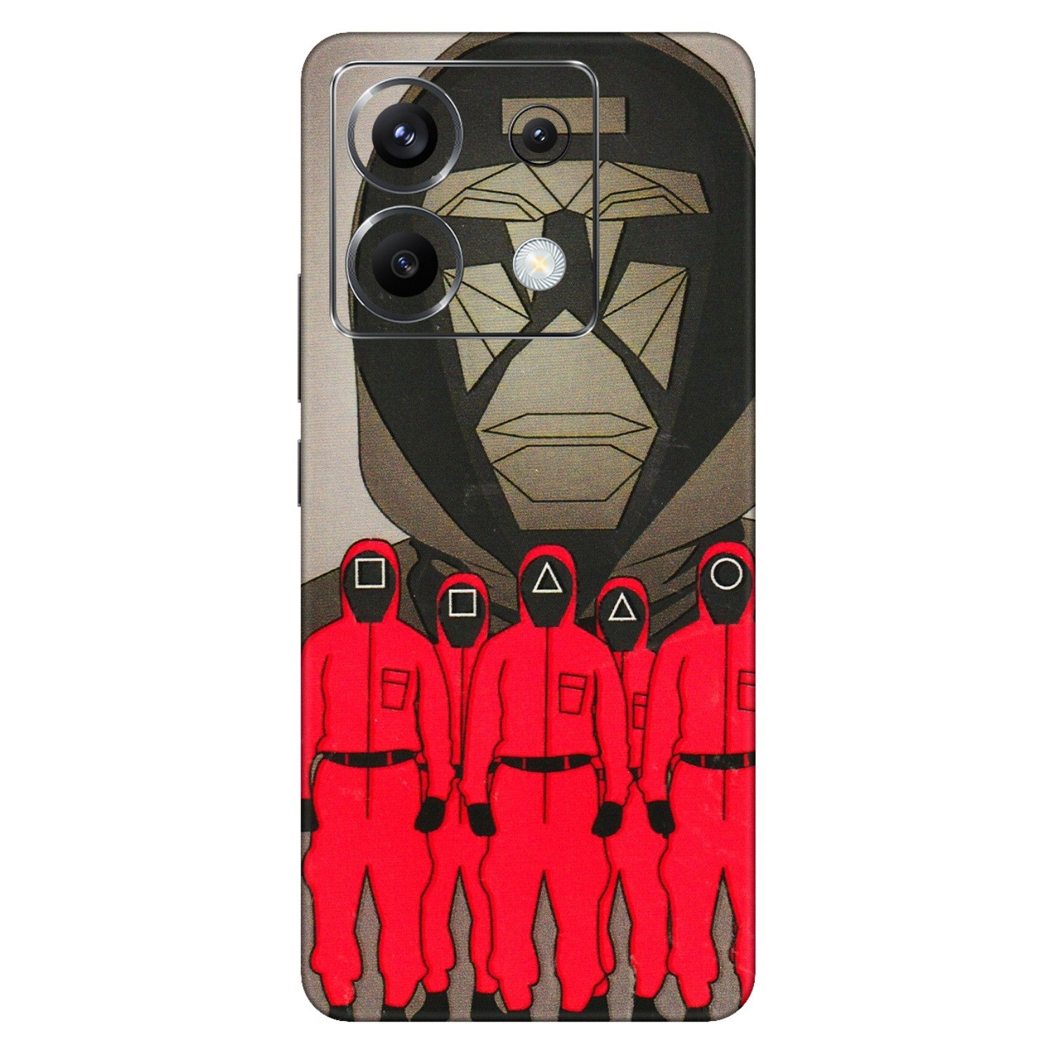 POCO Phone Skins (All Models) - Squid Game Hero - 3D Embossed Finish (L-245) Poco X6 (5G)