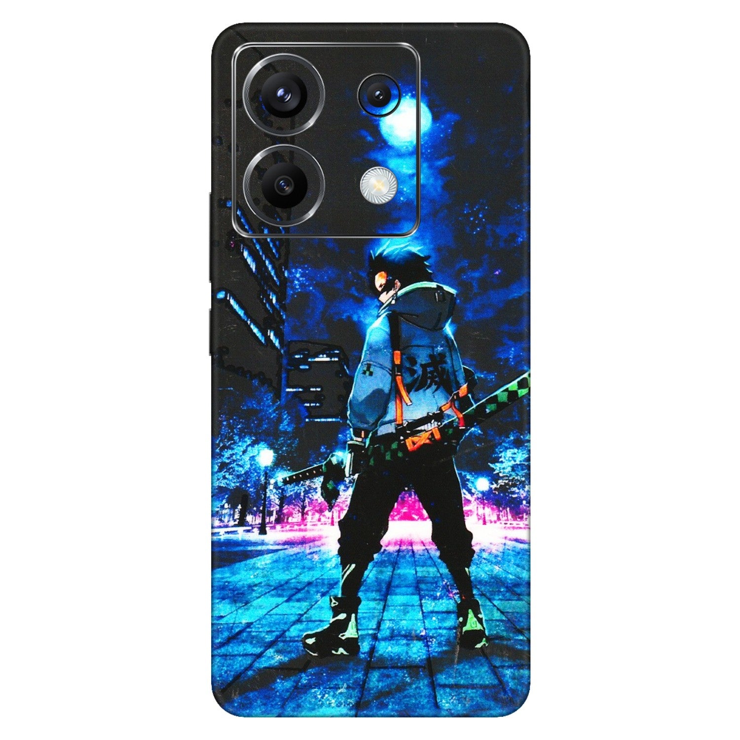 POCO Phone Skins (All Models) - Demon Slayer Sword - 3D Embossed Finish (L-247) Poco X6 (5G)