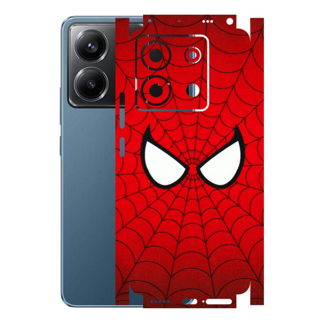 POCO Phone Skins (All Models) - Spidey Eyes - 3D Embossed Finish (L-257) Poco X6 (5G)