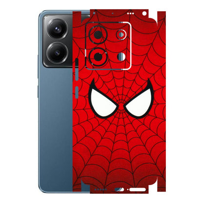 POCO Phone Skins (All Models) - Spidey Eyes - 3D Embossed Finish (L-257) Poco X6 (5G)