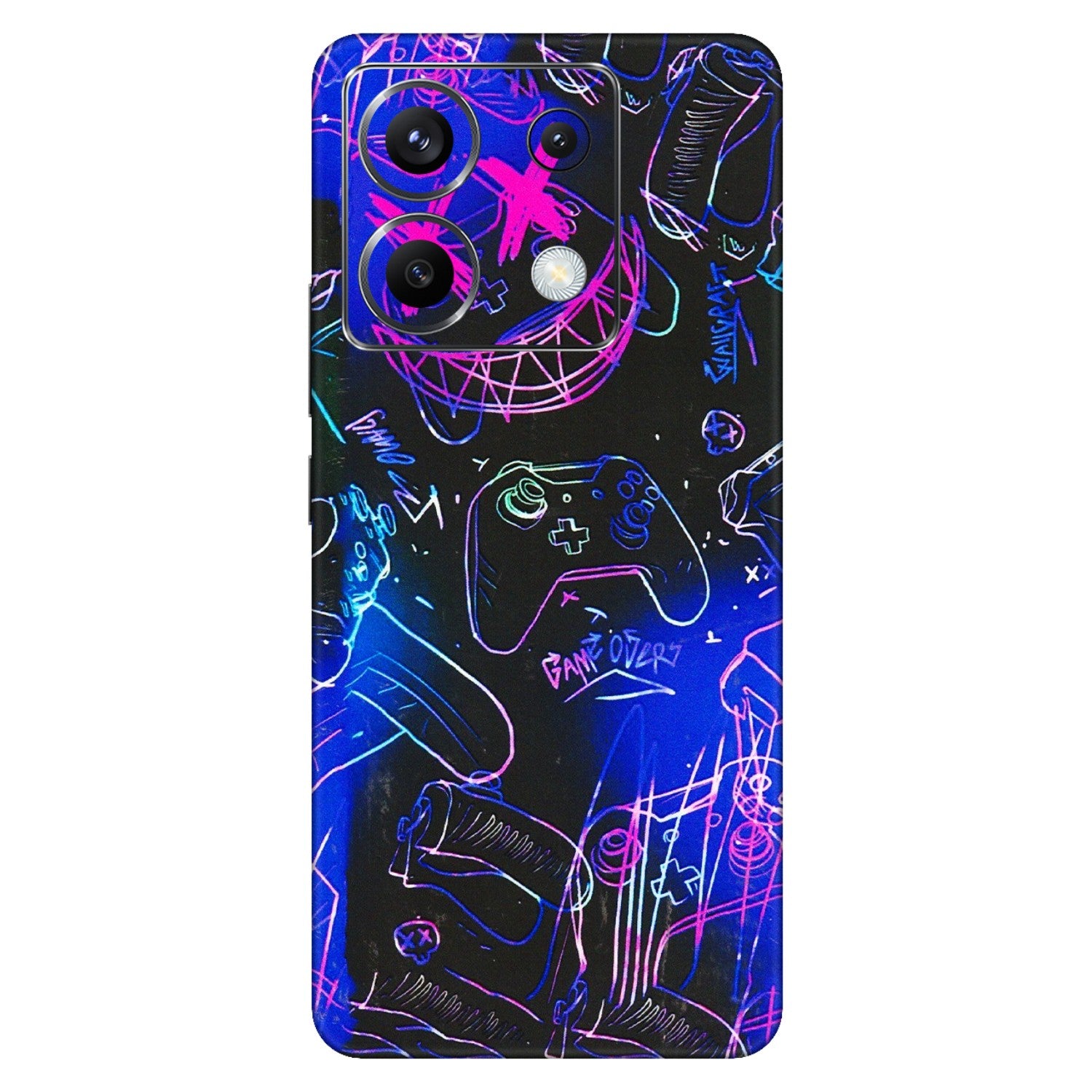 POCO Phone Skins (All Models) - Gamers Paradise - 3D Embossed Finish (L-258) Poco X6 (5G)