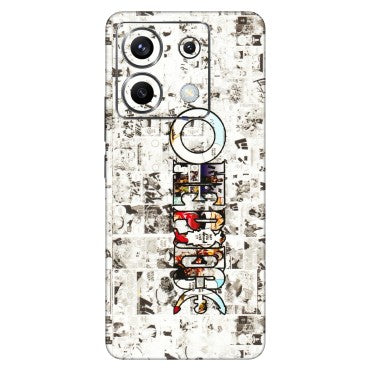 POCO Phone Skins (All Models) - One Piece Manga - 3D Embossed Finish (L-26) Poco X6 (5G)