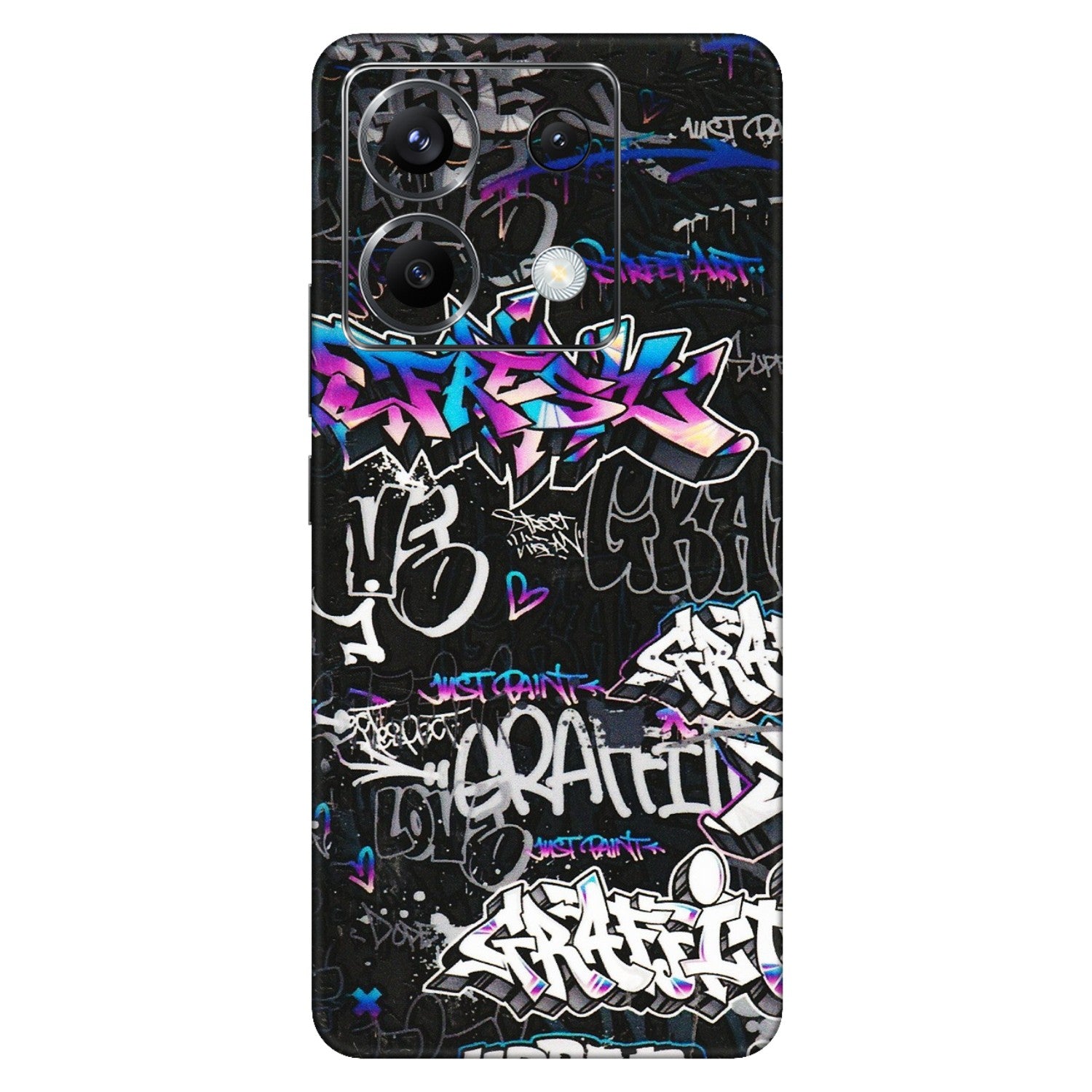 POCO Phone Skins (All Models) - Graffiti Killer - 3D Embossed Finish (L-274) Poco X6 (5G)