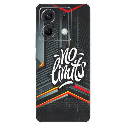POCO Phone Skins (All Models) - No Limits - 3D Embossed Finish (L-286) Poco X6 (5G)