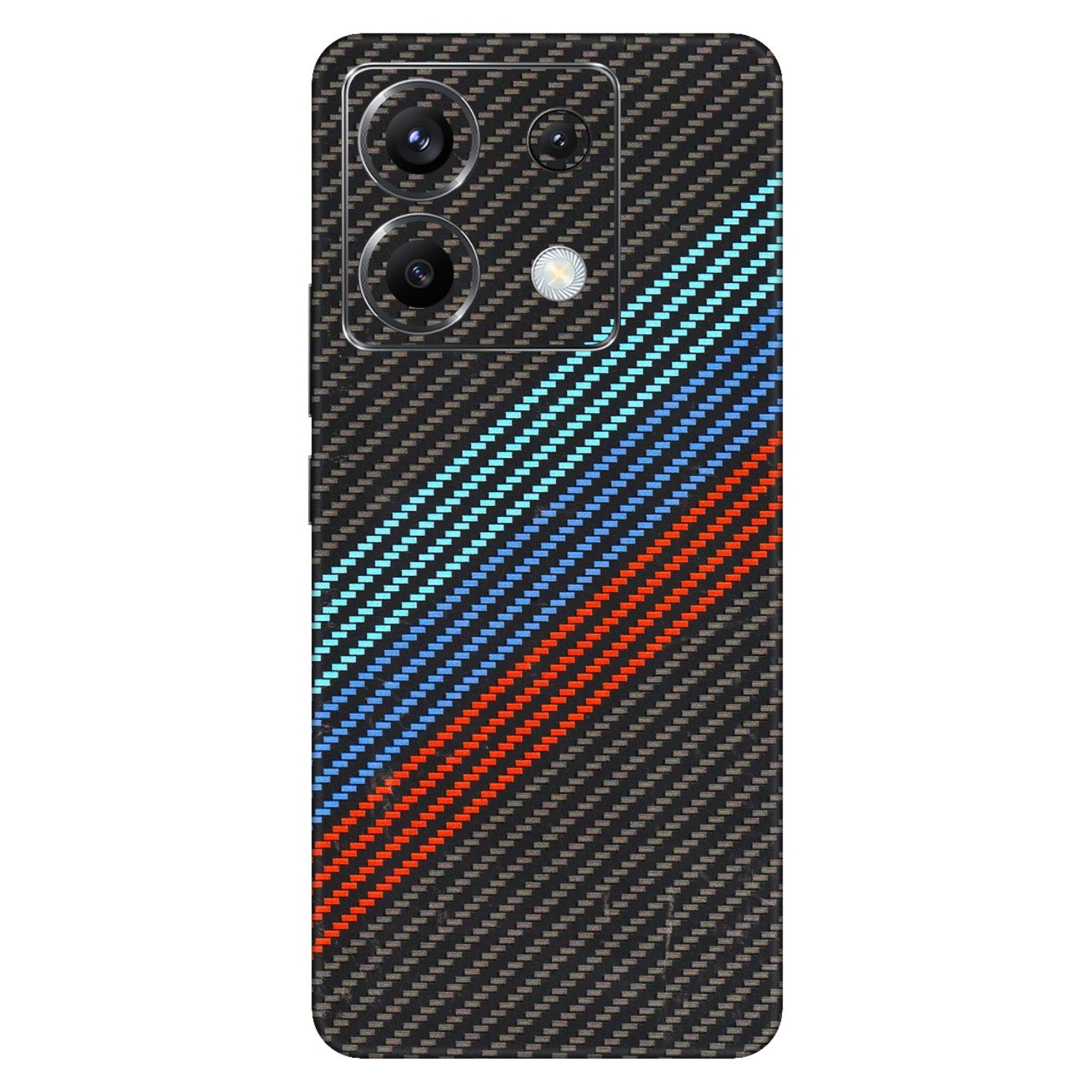 POCO Phone Skins (All Models) - Carbon BM - 3D Embossed Finish (L-302) Poco X6 (5G)