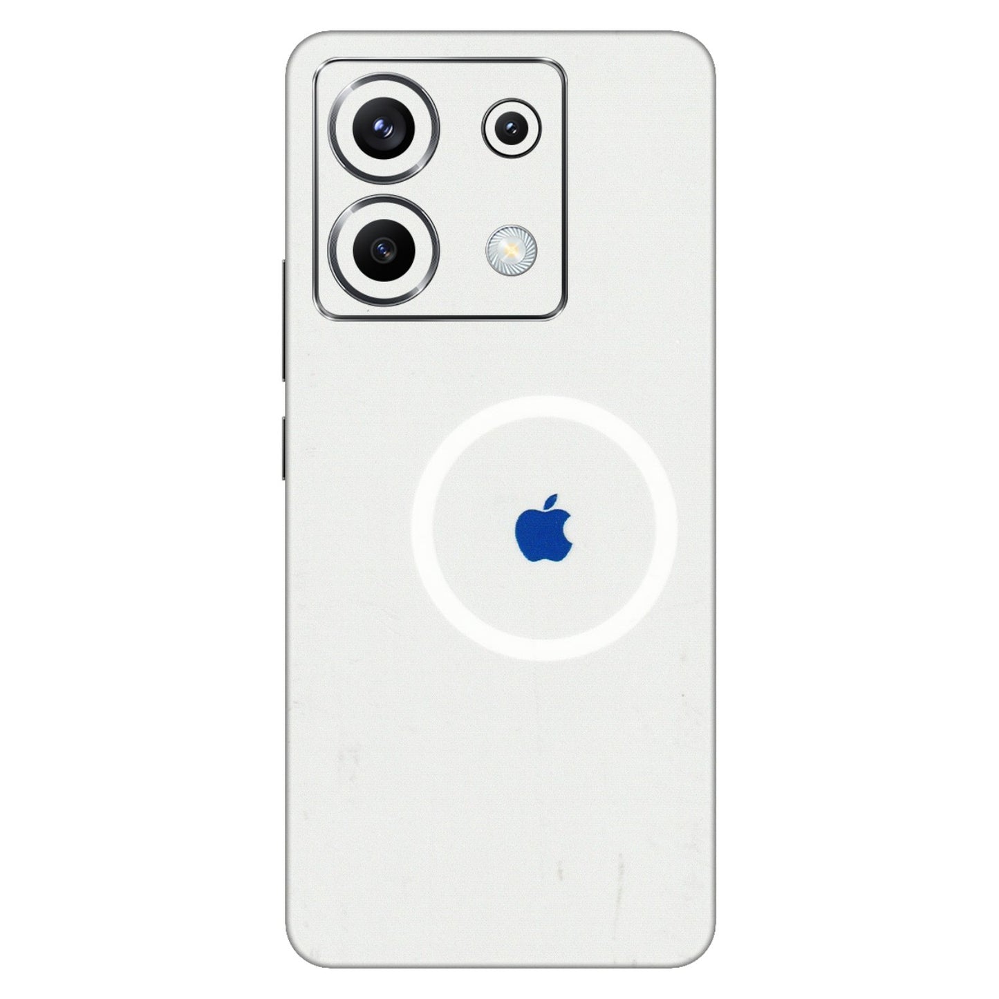 POCO Phone Skins (All Models) - iPhone Magsafe Logo - 3D Embossed Finish (L-320) Poco X6 (5G)