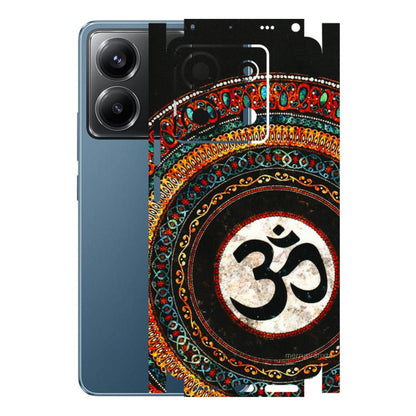 POCO Phone Skins (All Models) - Aum Chant Abstract - 3D Embossed Finish (L-42) Poco X6 (5G)