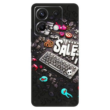 POCO Phone Skins (All Models) - Gadgets Sale - 3D Embossed Finish (L-50) Poco X6 (5G)