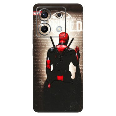 POCO Phone Skins (All Models) - Deadpool - 3D Embossed Finish (L-56) Poco X6 (5G)