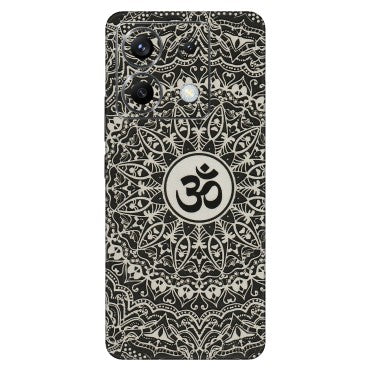 POCO Phone Skins (All Models) - Aum Elegant Mandala - 3D Embossed Finish (L-62) Poco X6 (5G)