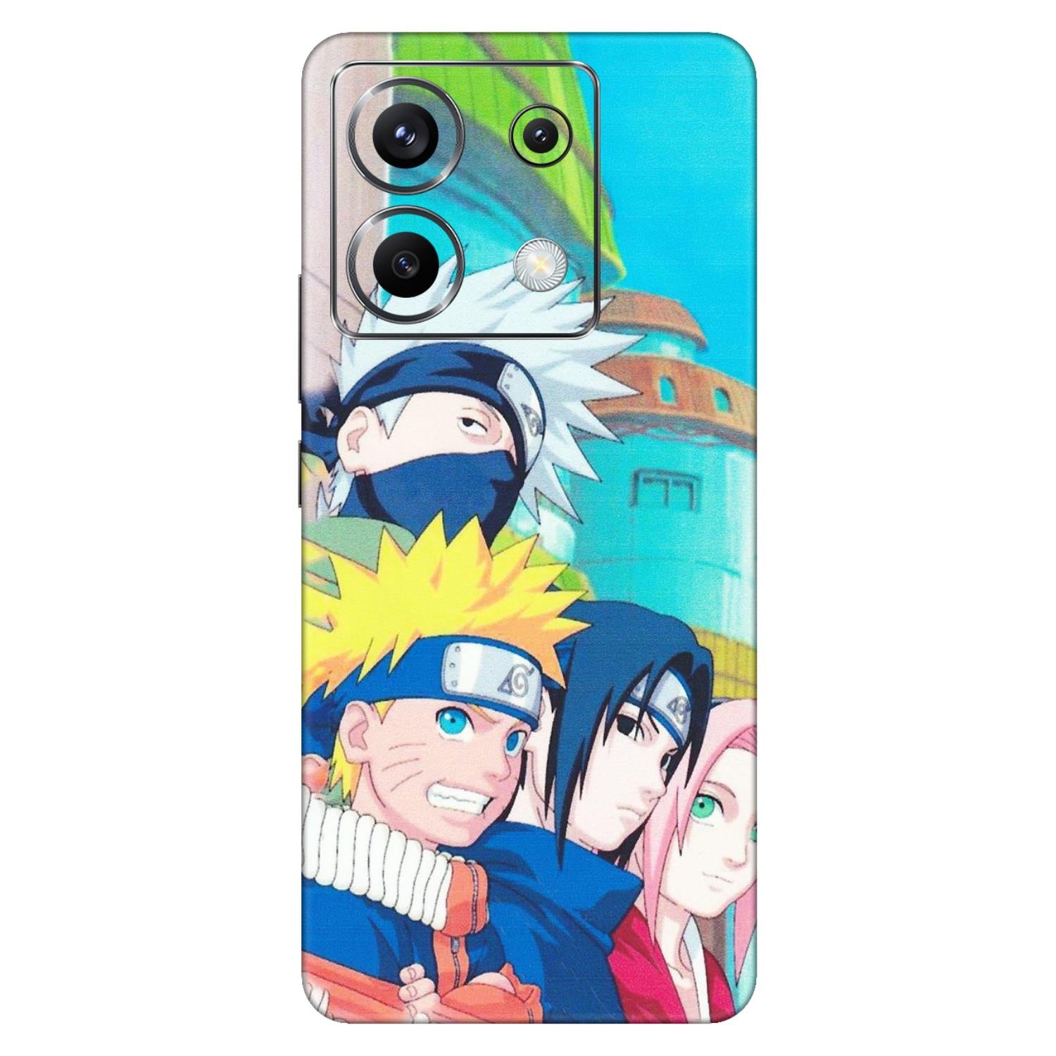 POCO Phone Skins (All Models) - Team Minato And Kakashi - Matte Finish (M-101) Poco X6 (5G)