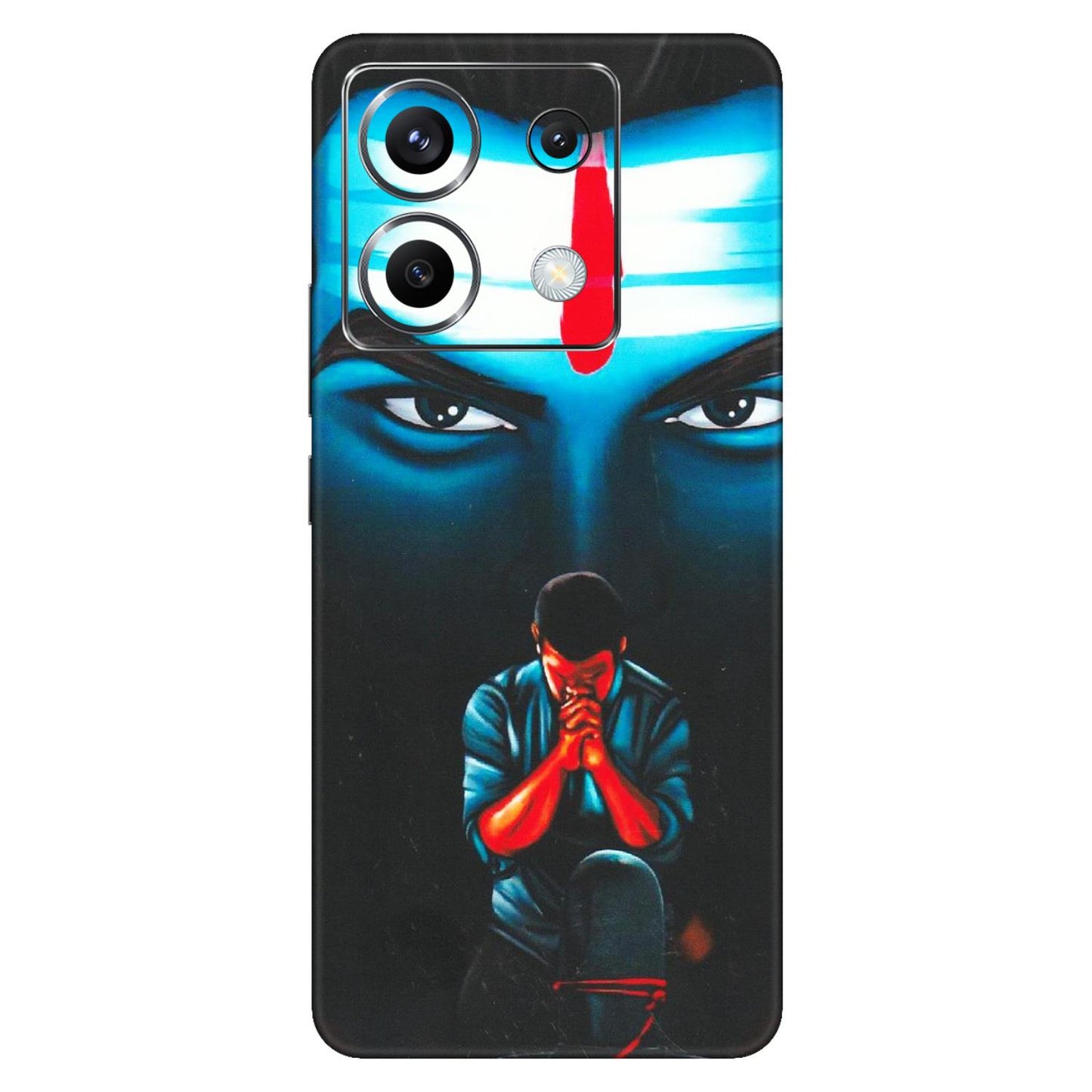 POCO Phone Skins (All Models) - Mahakal Bhakt - Matte Finish (M-112) Poco X6 (5G)
