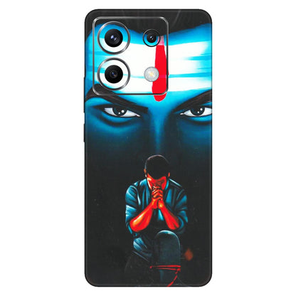 POCO Phone Skins (All Models) - Mahakal Bhakt - Matte Finish (M-112) Poco X6 (5G)
