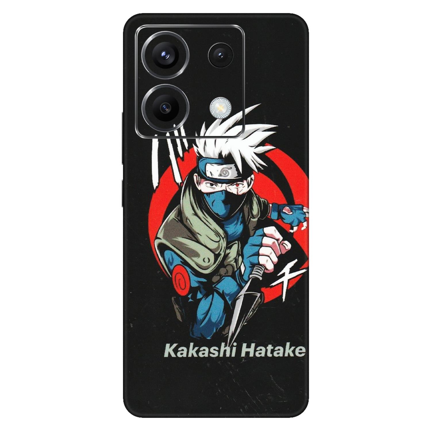 POCO Phone Skins (All Models) - Naruto Kakashi Hatake Killer - Matte Finish (M-114) Poco X6 (5G)