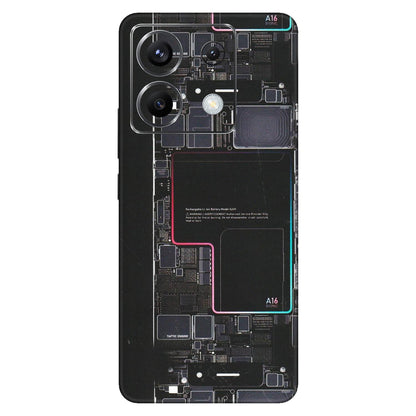 POCO Phone Skins (All Models) - Motherboard Circuit Layout - Matte Finish (M-117) Poco X6 (5G)