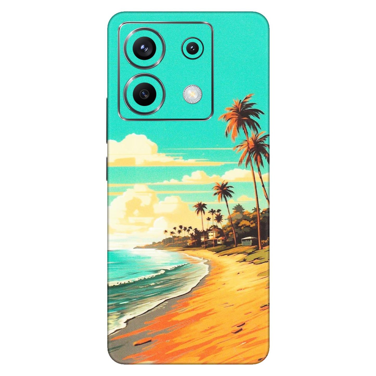 POCO Phone Skins (All Models) - Miami Beach - Matte Finish (M-136) Poco X6 (5G)