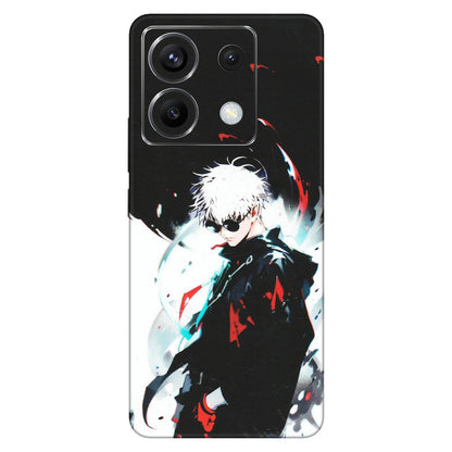 POCO Phone Skins (All Models) - Gojo Powerful Charater Kaisen Anime - Matte Finish (M-144) Poco X6 (5G)