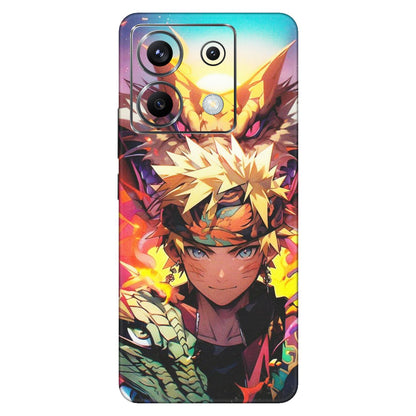 POCO Phone Skins (All Models) - Angry Naruto Anime - Matte Finish (M-148) Poco X6 (5G)