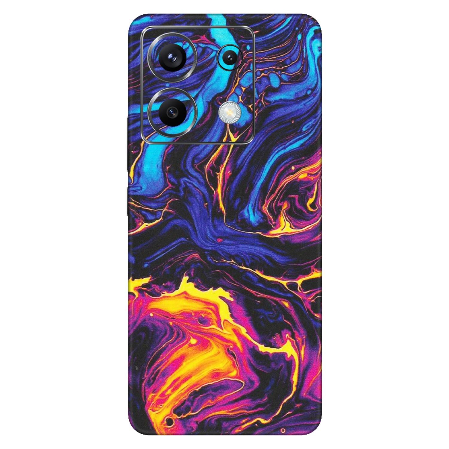 POCO Phone Skins (All Models) - Abstract Paint Classy - Matte Finish (M-15) Poco X6 (5G)